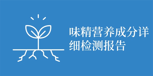 味精营养成分详细检测报告